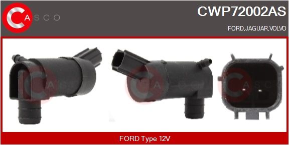 Vodní čerpadlo ostřikovače, čistění skel CASCO CWP72002AS