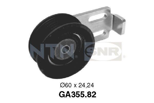Rolka napinacza, pasek klinowy wielorowkowy SNR GA355.82