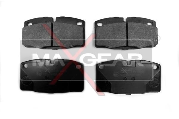 Sada brzdových platničiek kotúčovej brzdy MAXGEAR 19-0458