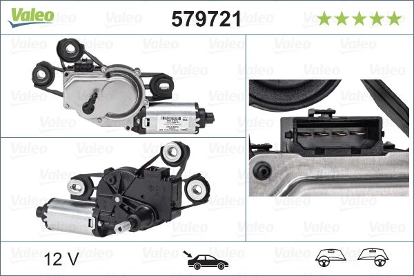 motor stergator VALEO ORIGINAL PART 579721