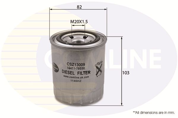 Filtr paliwa COMLINE CSZ13009