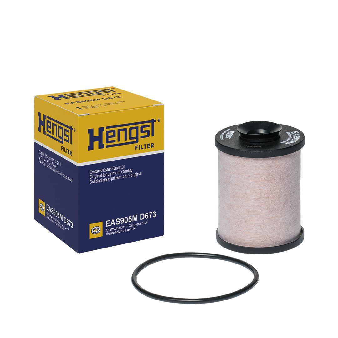 Separator ulei, ventilatie bloc motor HENGST FILTER EAS905M D673