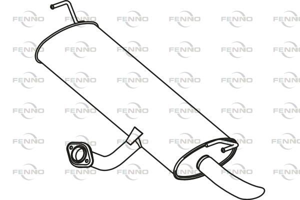 Tłumik końcowy FENNO P41060