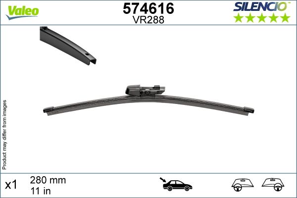 Pióro wycieraczki VALEO 574616