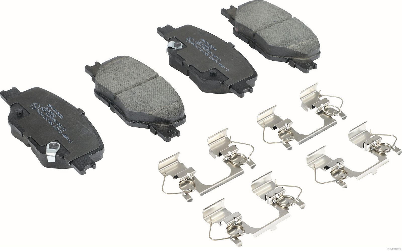 set placute frana,frana disc HERTH+BUSS JAKOPARTS J3600842