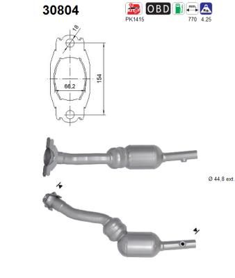 Katalizator AS 30804