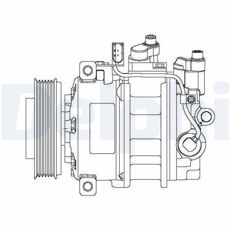 Kompresor klimatizácie DELPHI CS20475