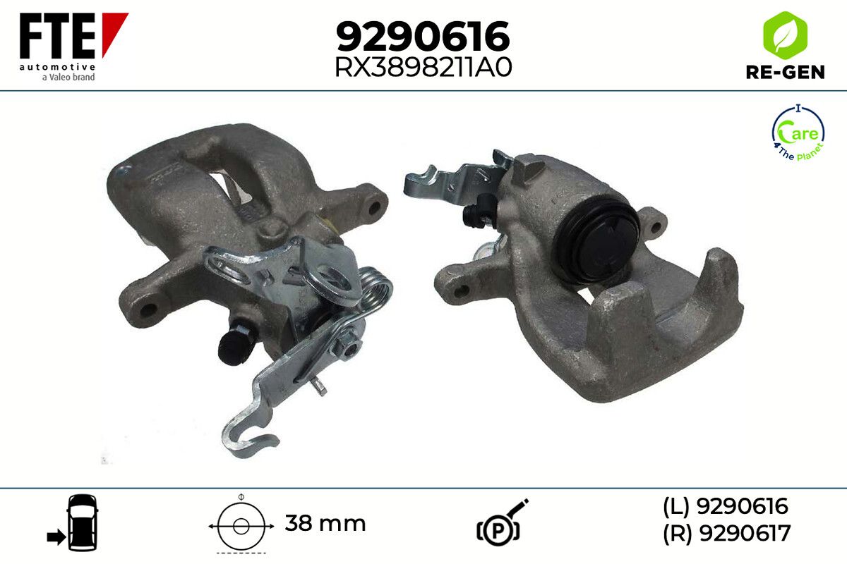 Etrier frana FTE 9290616