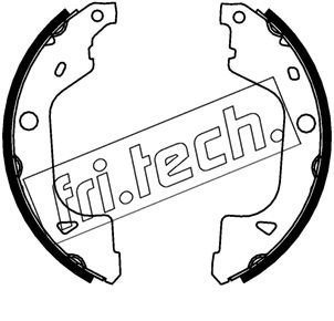 Zestaw szczęk hamulcowych FRI.TECH. 1253.775