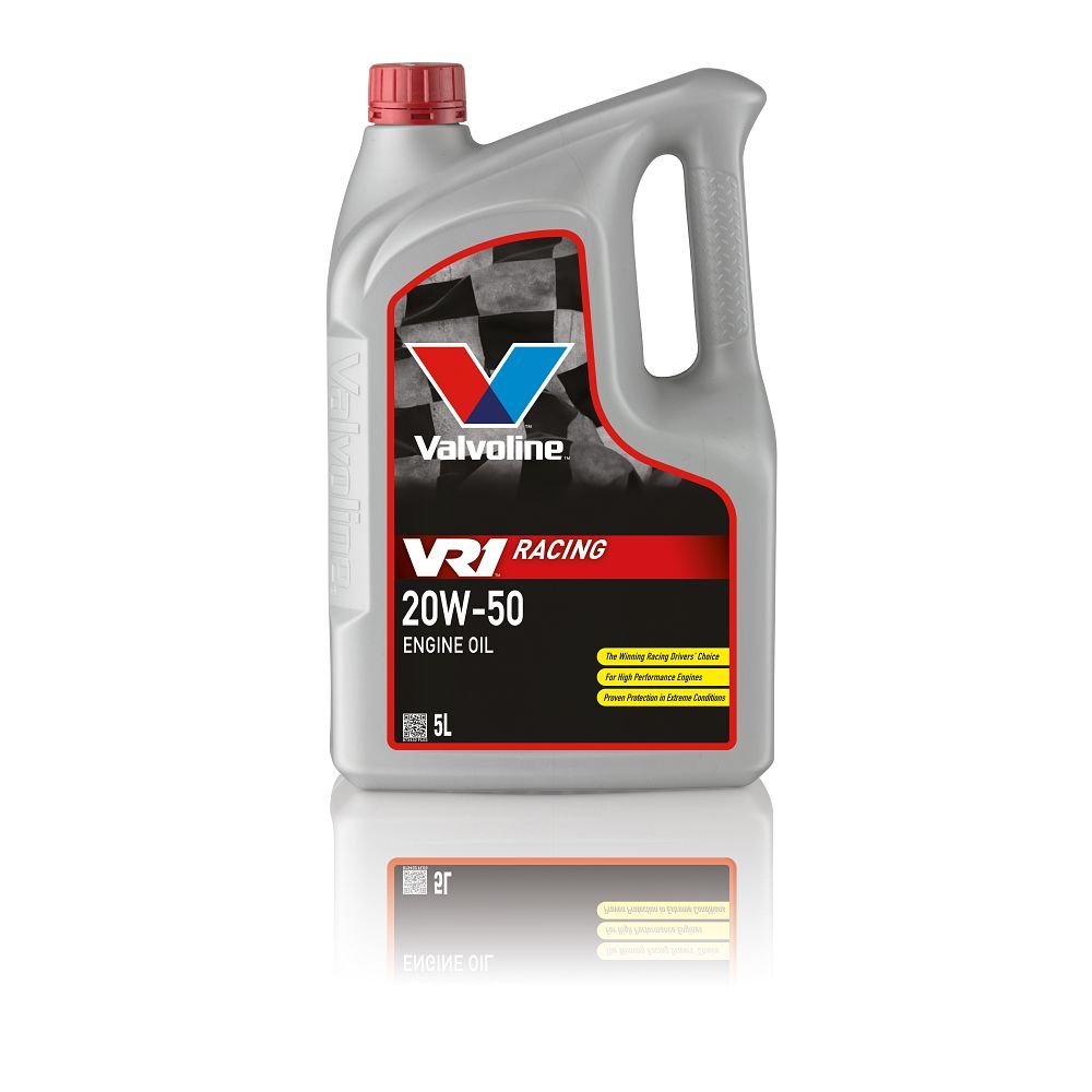 Motorový olej Valvoline VR1™ Racing 20W-50, 5L
