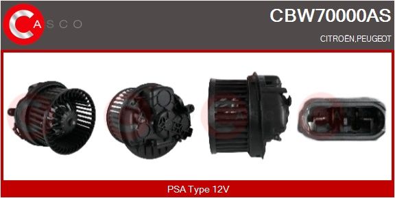 vnitřní ventilátor CASCO CBW70000AS