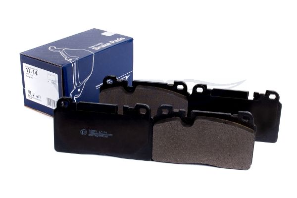 Levně Sada brzdových destiček, kotoučová brzda TOMEX Brakes 17-14