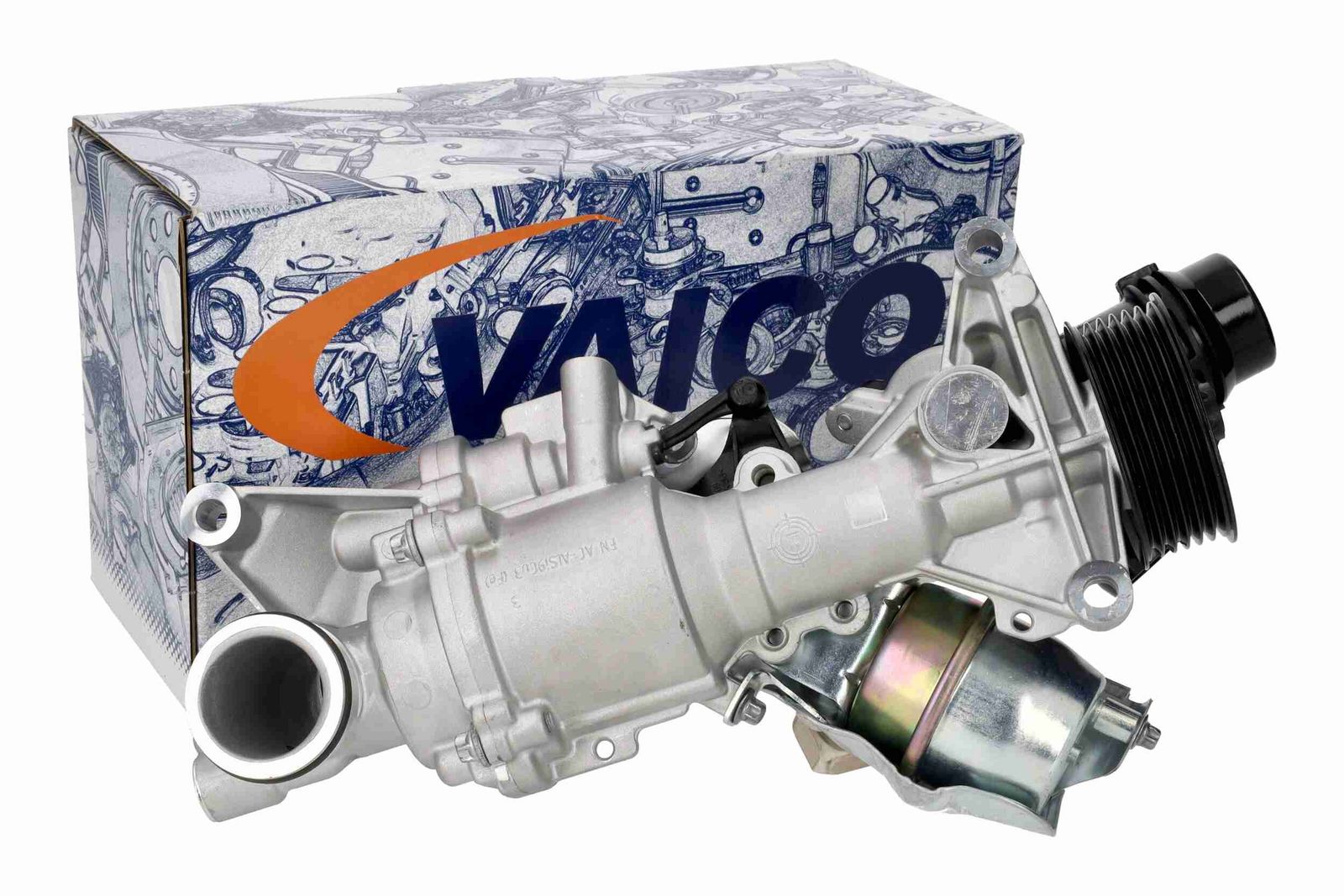 Pompe à eau, refroidissement du moteur