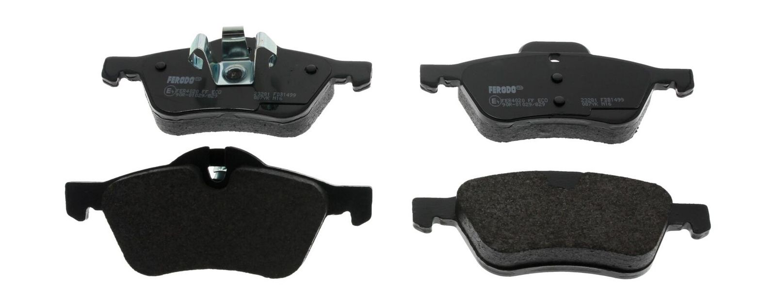 set placute frana,frana disc FERODO FDB1499