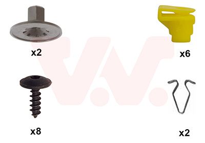 Set montaj, bara protectie VAN WEZEL 0335793