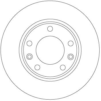 Brzdový kotouč TRW DF6910