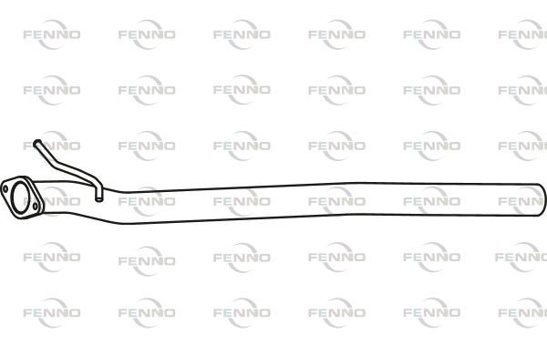 Rura wydechowa FENNO P41064