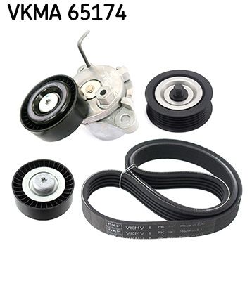 Ozubený klinový remeň - Sada SKF VKMA 65174