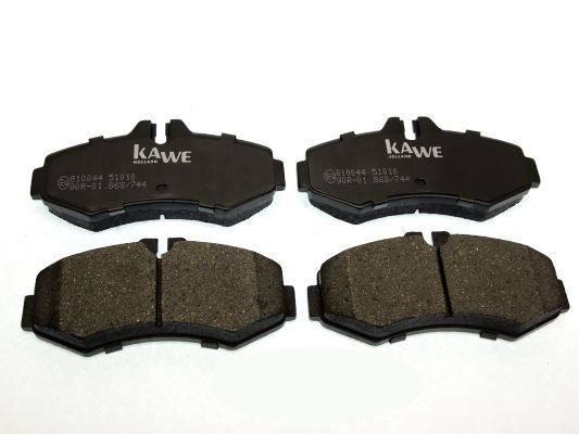Zestaw klocków hamulcowych, hamulce tarczowe KAWE 810044