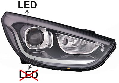 Světlomet VAN WEZEL 8262962