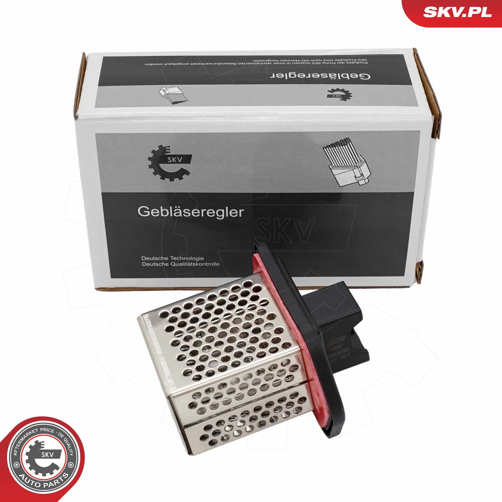 Rezistor, ventilator habitaclu ESEN SKV 95SKV092