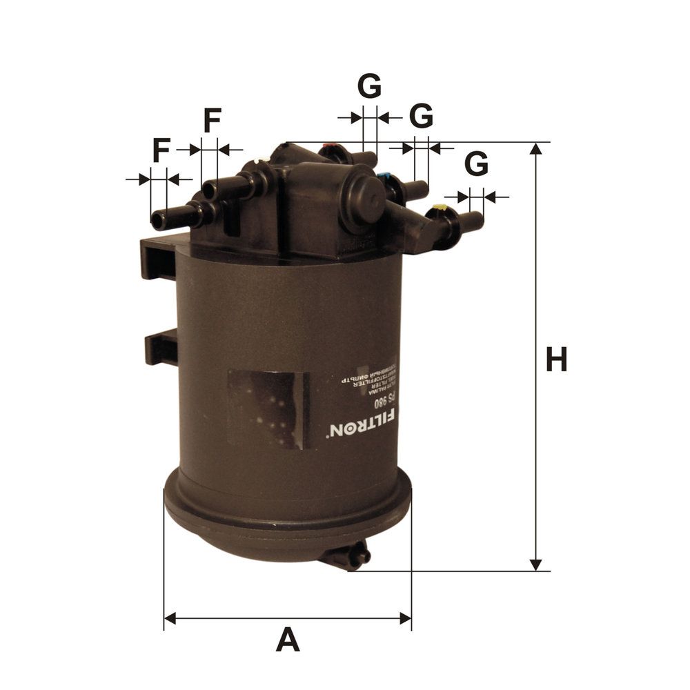 Levně Palivový filtr FILTRON PS 980