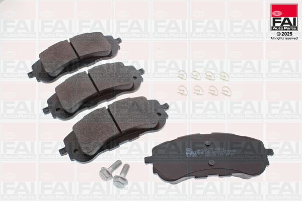 Zestaw klocków hamulcowych, hamulce tarczowe FAI AUTOPARTS BP231