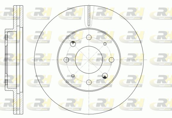 Tarcza hamulcowa ROADHOUSE 6775.10