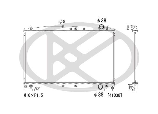 Radiator, racire motor KOYORAD PL011872