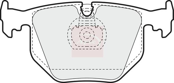 Apec - Rear Brake Pad Set