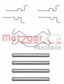 Set accesorii, placute frana METZGER 109-1683