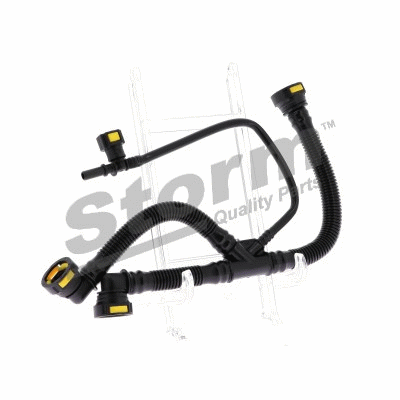 Tuyau, ventilation de carter-moteur