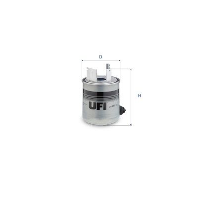 Palivový filter UFI 24.095.07
