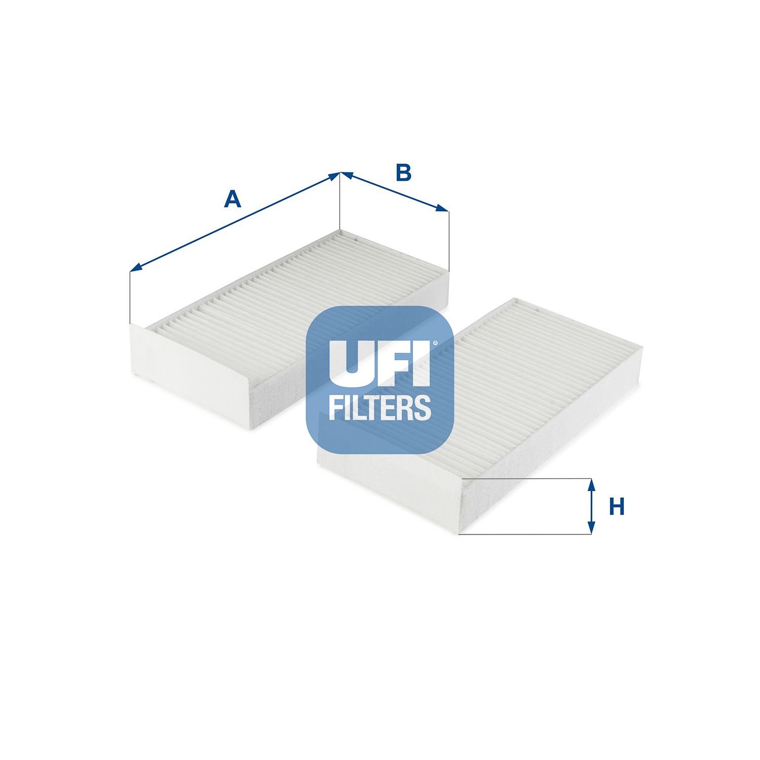 Filtr, vzduch v interiéru UFI 53.332.00
