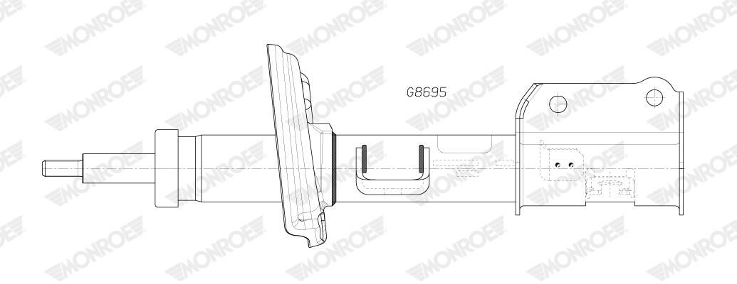 amortizor MONROE G8695