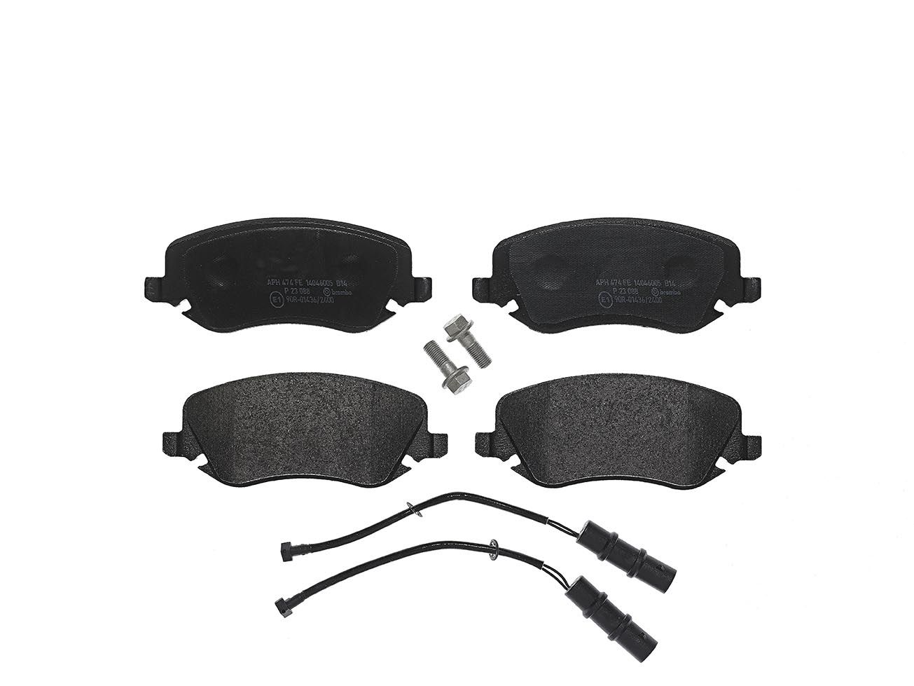 Sada brzdových destiček, kotoučová brzda BREMBO P 23 088