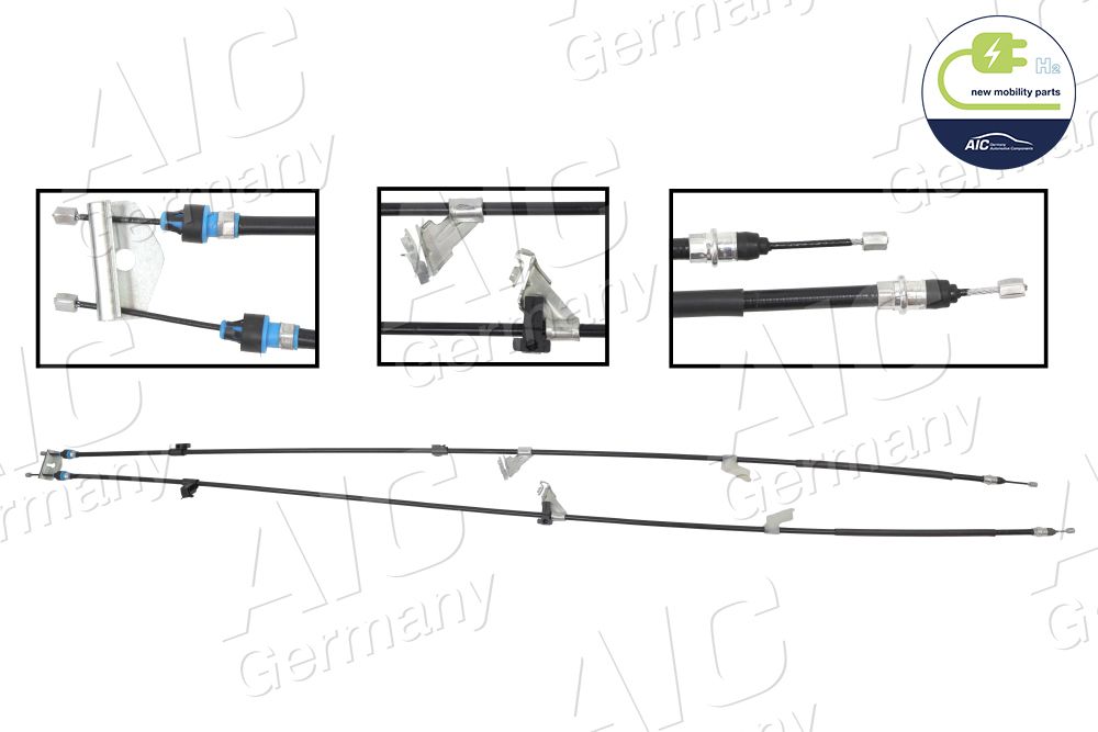 Cablu, frana de parcare AIC 75462