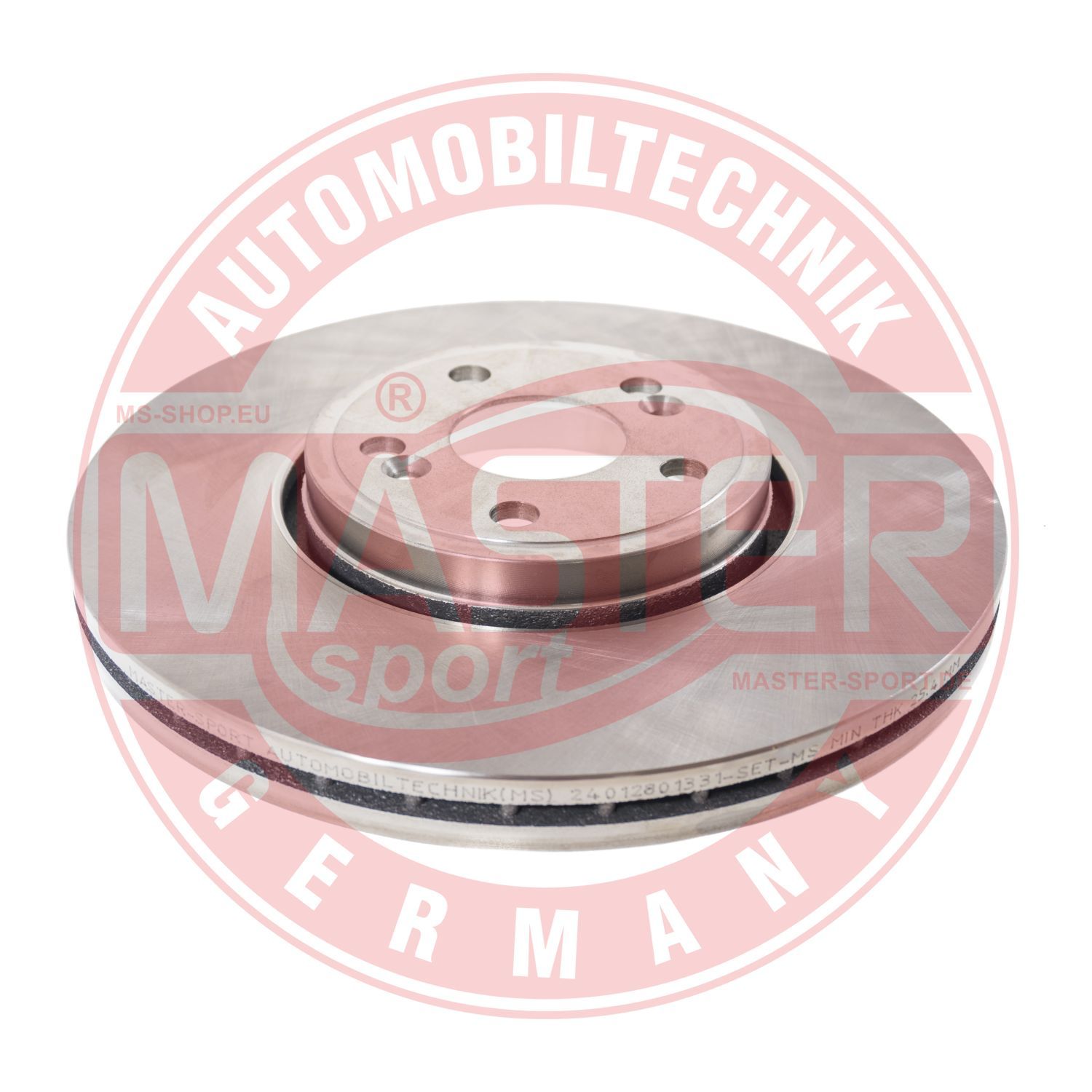 Tarcza hamulcowa MASTER-SPORT GERMANY 24012801331-PCS-MS