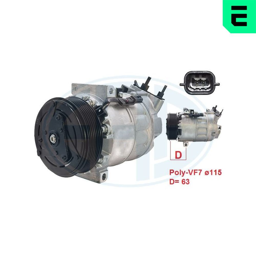 Compresor, climatizare ERA 670111