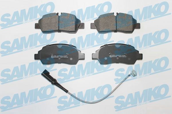 Sada brzdových destiček, kotoučová brzda SAMKO 5SP2130A
