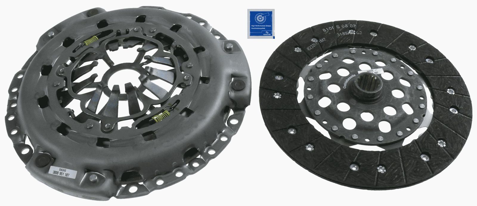 Zestaw sprzęgieł SACHS 3000 951 187