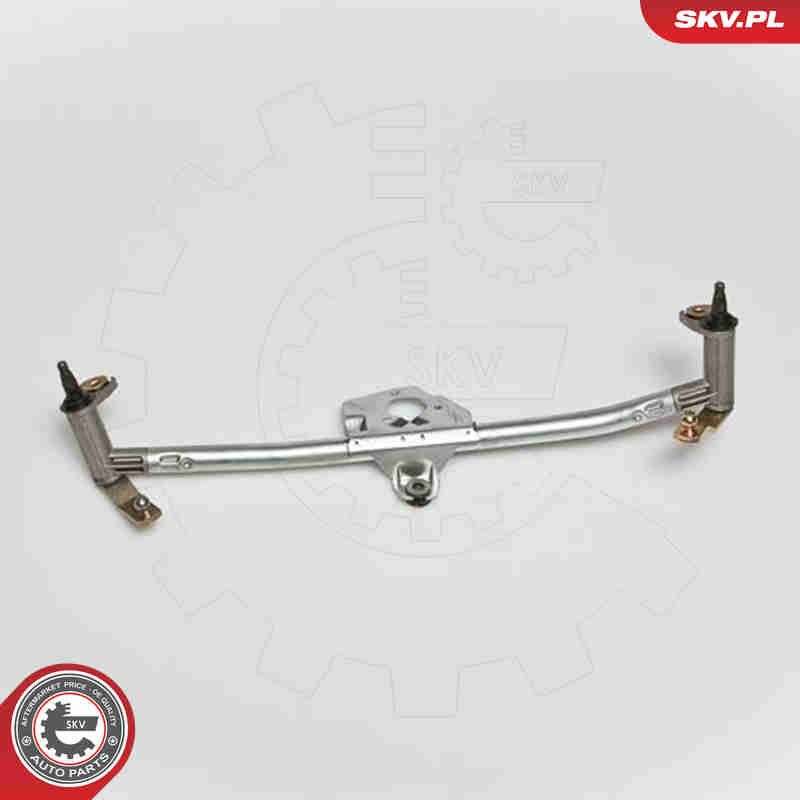 Система тяг и рычагов привода стеклоочистителя