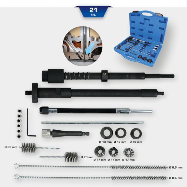 Set scule intretinere/freze scaun injector CR BRILLIANT TOOLS BT551300