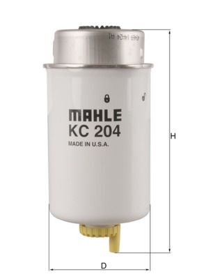 Palivový filter MAHLE KC 204