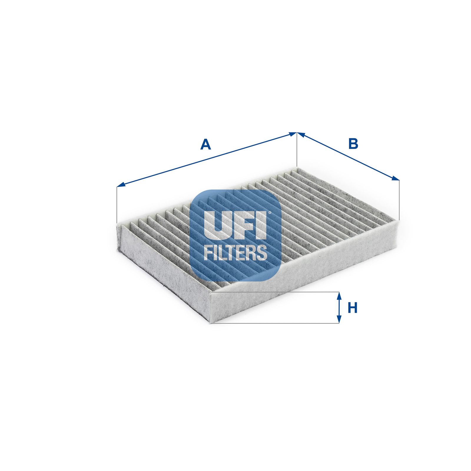 Filtr, wentylacja przestrzeni pasażerskiej UFI 54.196.00