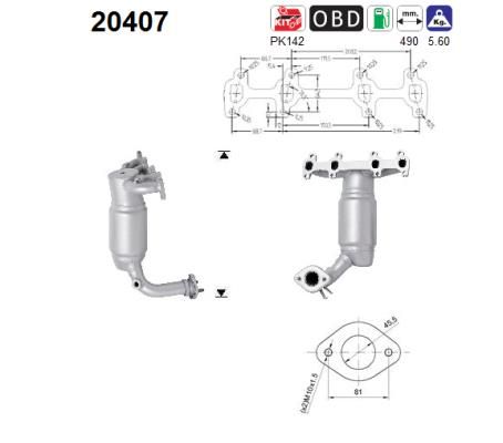 Katalizator AS 1113277