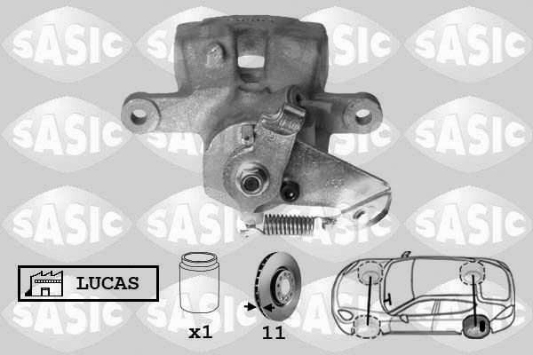 Zacisk hamulca SASIC 6504006