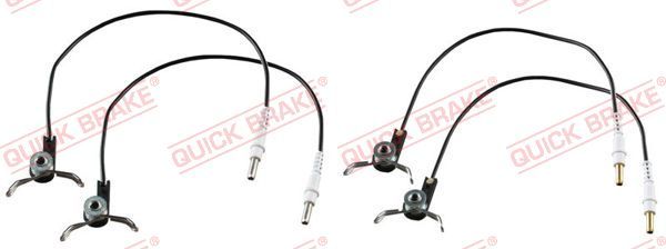 Výstražný kontakt, opotřebení obložení QUICK BRAKE WS 0181 A