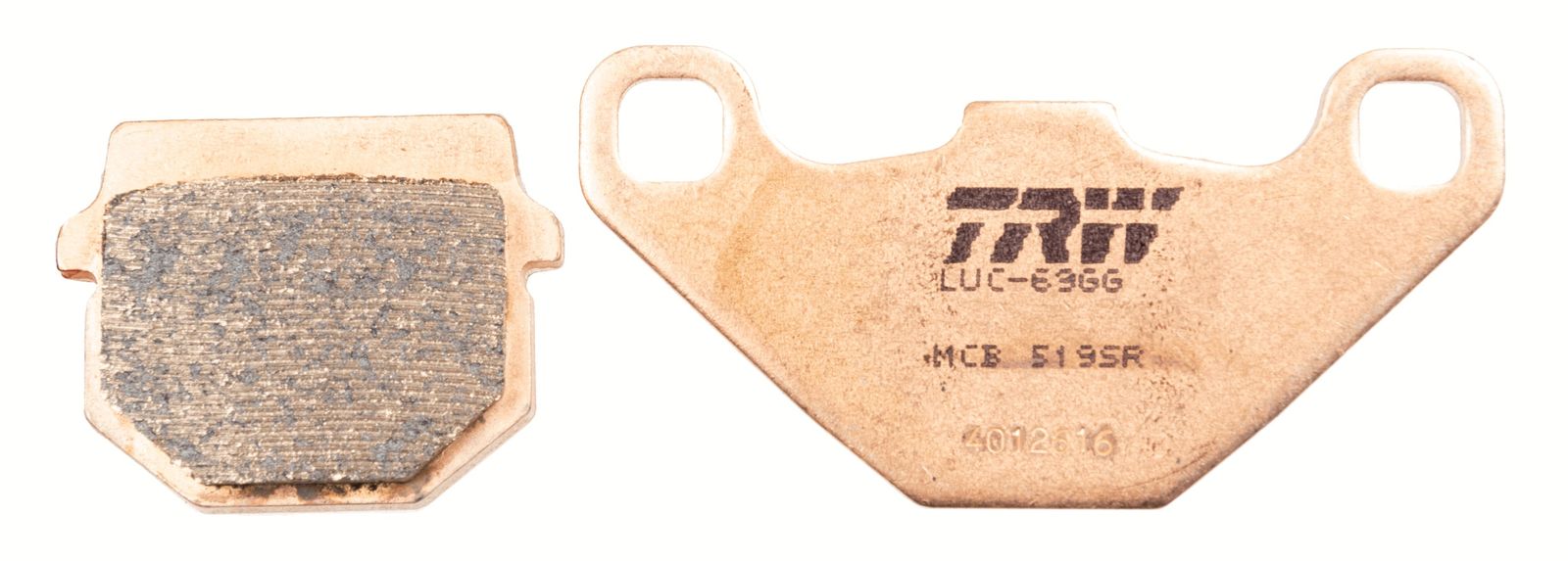 Zestaw klocków hamulcowych, hamulce tarczowe TRW MCB519SR