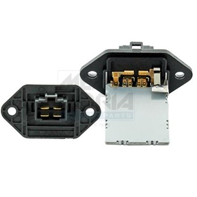 Rezistor, ventilator habitaclu MEAT & DORIA 667502